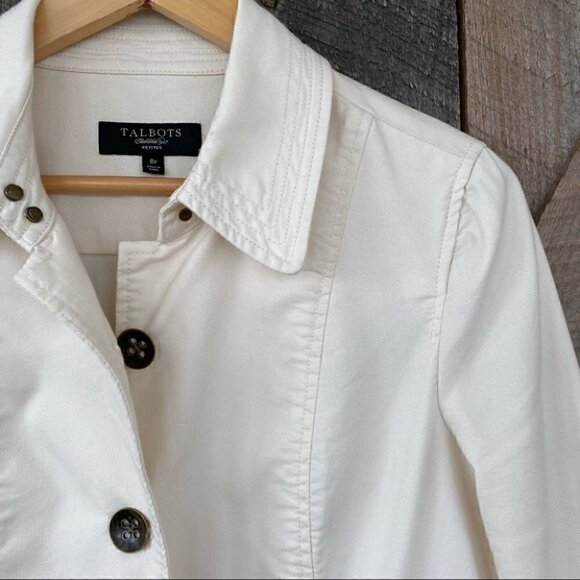 Talbots spring/fall jacket in a cotton & spandex blend - Picture 3 of 10